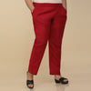 Maroon Linen Pant #PlusForYou