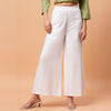 White Rayon Palazzo