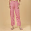 Raspberry Rayon Formal Pant