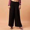 Black Rayon Palazzo