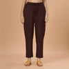 Brown Rayon Pant #PlusForYou