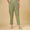 Olive-Green Linen Pant #PlusForYou