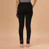 Black Cigarette  Lycra Lace Pant