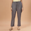 Shadow-Gray Rayon Pant #PlusForYou
