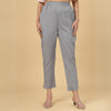 Shadow-Gray Linen Pant
