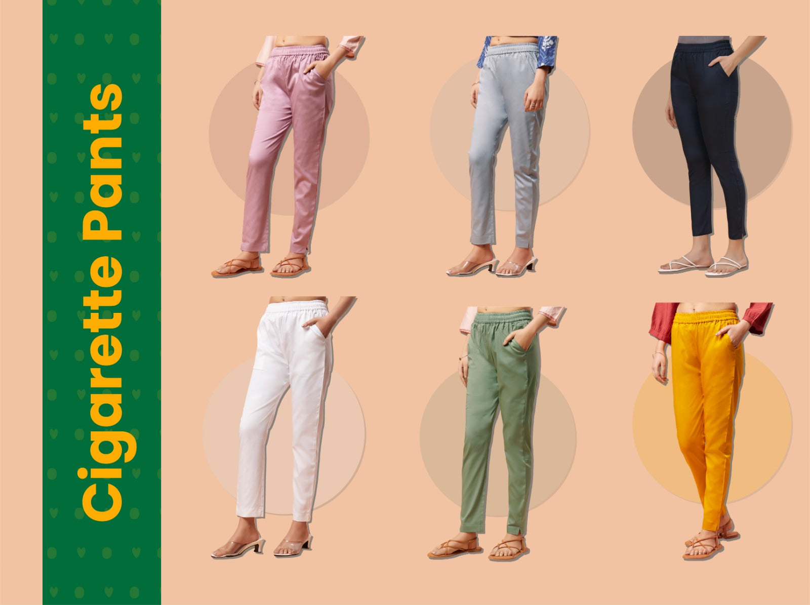 Cigarette Pants For Ladies