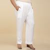 White Rayon Pant #PlusForYou
