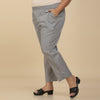 Shadow-Gray Linen Pant #PlusForYou